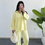 Alexi Polo Yaka Triko Takım - Sarı