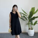 Alinn Aerobin Şehir Boy Elbise - Siyah