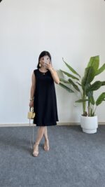 Alinn Aerobin Şehir Boy Elbise - Siyah - Görsel 3