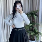 Balıkçı Yaka Kaşkorse Beyaz Body