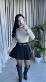 Balıkçı Yaka Kaşkorse Taş Body - Görsel 5