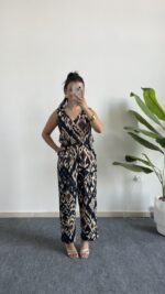 Brode Desenli Bürümcük Tulum - Mavi