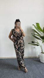 Brode Desenli Bürümcük Tulum - Yeşil - Görsel 3