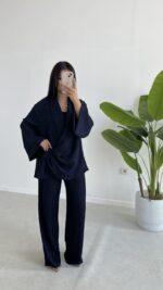 Carley İkili Takım - Lacivert - Görsel 4