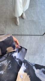 Amy Saten Gömlek - Görsel 5