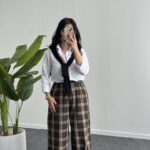 Mary Ekose Palazzo Pantolon - Kahve