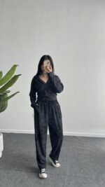 Polera İkili Takım -Siyah