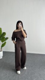 Sorel Modal Takım - Kahve - Görsel 6