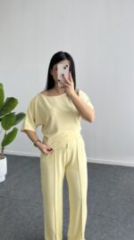 Sorel Modal Takım - Sarı - Görsel 6