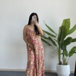 Lale Ayarlanabilir Askılı Elbise - Sarı