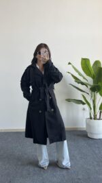 Laura Trençkot - Siyah - Görsel 4