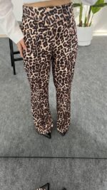 Leopar Desen Pantolon - Görsel 6