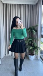 Madonna Yaka Kaşkorse Yeşil Body