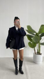 Martin Tasarım Ceket - Lacivert - Görsel 8