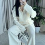 Mona İkili Ekru Takım