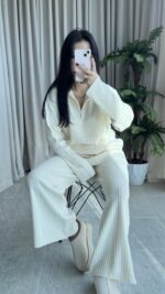 Mona İkili Ekru Takım