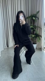 Mona İkili Siyah Takım - Görsel 4