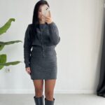 Oleda İkili Triko Takım - Antrasit