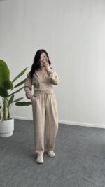 Polera İkili Takım - Taş