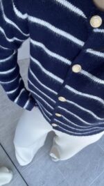 Pomel Sakallı Lacivert Hırka - Görsel 5