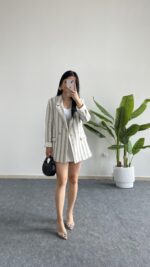 Premium Kalite Keten Blazer Ceket - Görsel 4