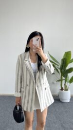 Premium Kalite Keten Blazer Ceket - Görsel 2