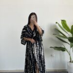 Ronda Kruvaze Viskon Elbise - Siyah