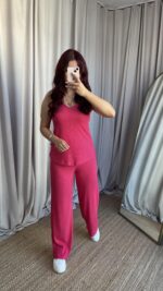 Rosa Pembe Basic Takım - Görsel 3