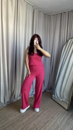 Rosa Pembe Basic Takım - Görsel 5