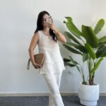 Sare Pamuk İkili Takım - Taş