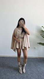 Sista İkili Takım - Krem - Görsel 5