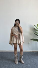 Sista İkili Takım - Krem - Görsel 3