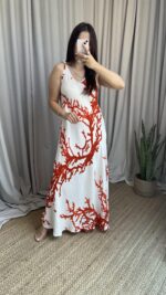 Stella Viskon Elbise - Görsel 3