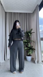 Triko Antrasit Pantolon - Görsel 3