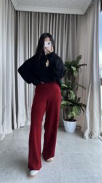 Triko Bordo Pantolon