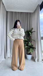 Triko Camel Pantolon - Görsel 2