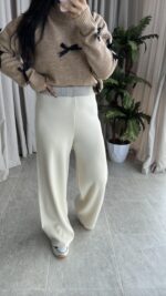 Triko Ekru Pantolon - Görsel 7