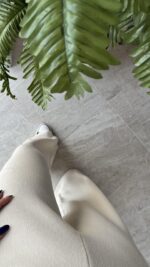 Triko Ekru Pantolon - Görsel 8