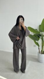 Carley İkili Takım - Gri - Görsel 4