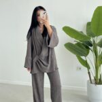 Carley İkili Takım - Gri