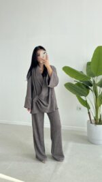 Carley İkili Takım - Gri