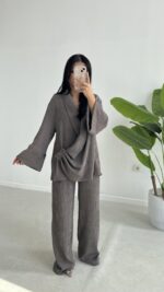 Carley İkili Takım - Gri - Görsel 7