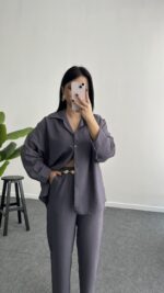 Look Tensel İkili Takım - Antrasit - Görsel 2