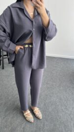 Look Tensel İkili Takım - Antrasit - Görsel 5