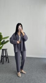 Look Tensel İkili Takım - Antrasit - Görsel 7