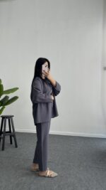 Look Tensel İkili Takım - Antrasit - Görsel 4