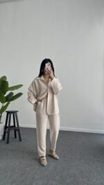 Look Tensel İkili Takım - Ekru