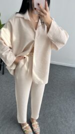 Look Tensel İkili Takım - Ekru - Görsel 3