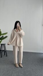 Look Tensel İkili Takım - Ekru - Görsel 7