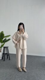 Look Tensel İkili Takım - Ekru - Görsel 5